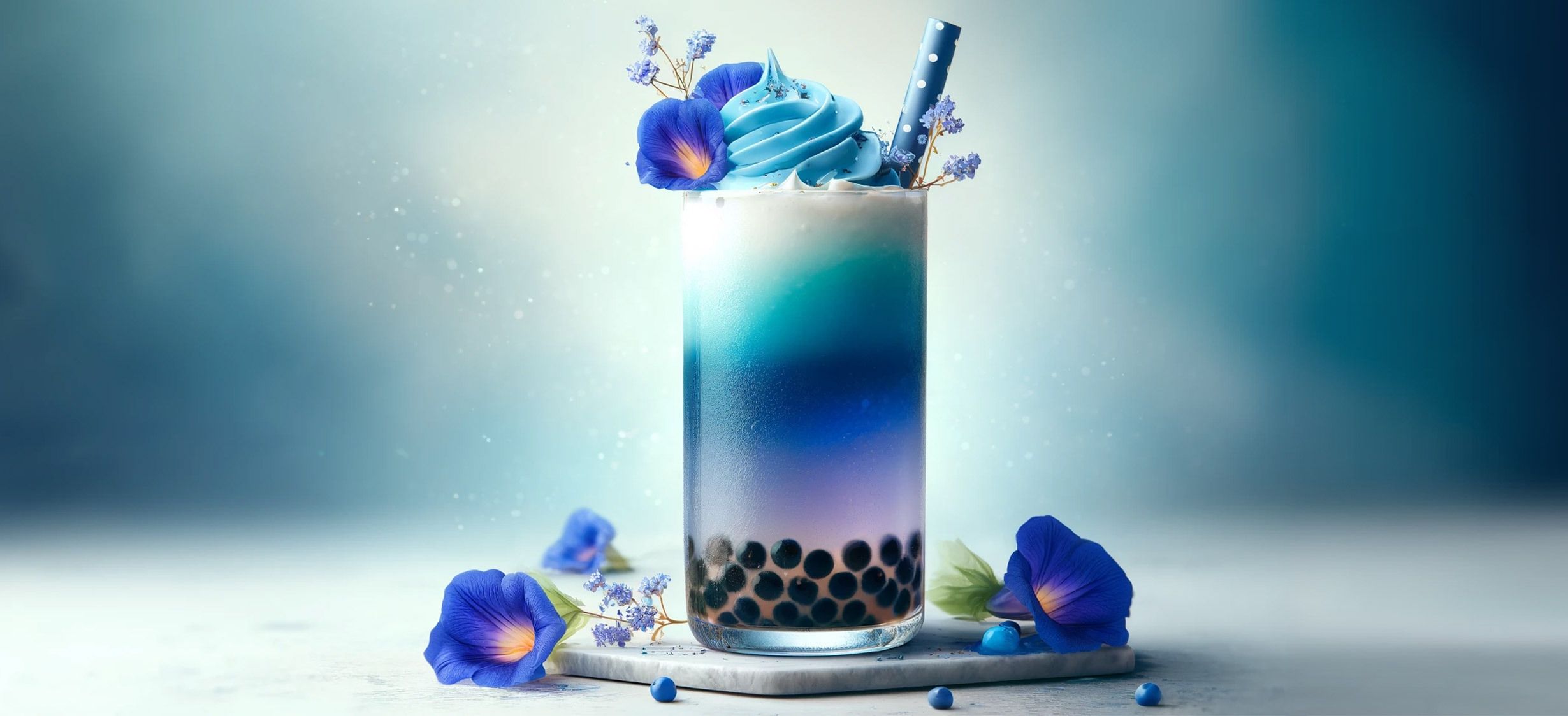 Mavi Kelebek Çayı Bubble Tea by Bobajoy Tarifi Mavi Kelebek Çayı Bubble Tea by Bobajoy Tarifi